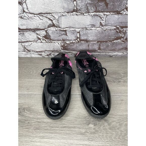 Everlast Black Pink Synthetic Sparkle Elastic Athletic Sports Women 11M US/44EU - Picture 11 of 16